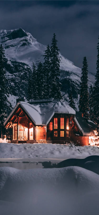 Cabin Fever Beautiful Home Screen Wallpaper