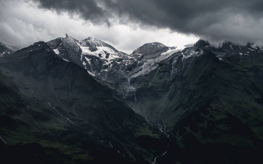 Snow Capped Mountain Wallpaper Wallpaper