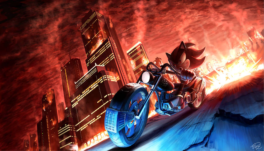 Sonic Shadow The Hedgehog Wallpaper