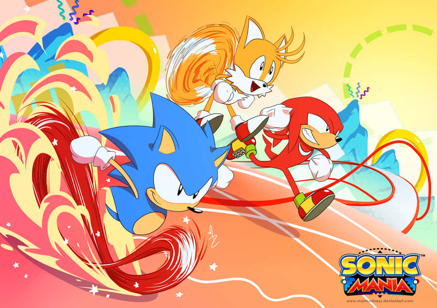 Sonic The Hedgehog And Sonic The Hedgehog Wallpaper