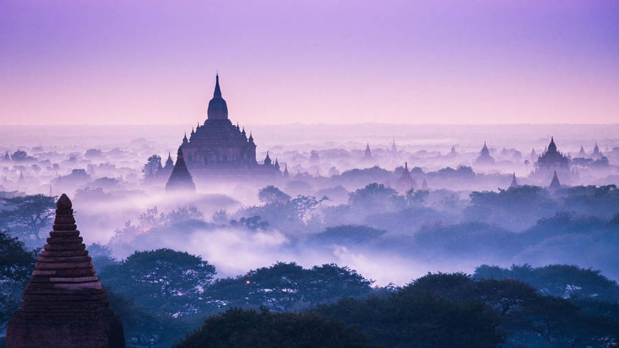 Sunrise over the ancient city of Bagan - Myanmar : r/pics