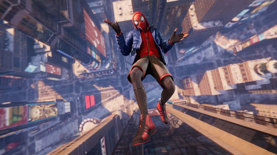 Spider-man Into Spider-man Ps4 Screenshot Wallpaper