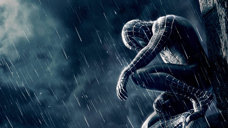 Spiderman 1366x768 Sad Wallpaper