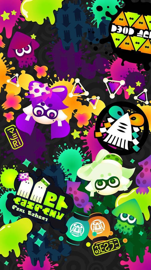 Download free Splatoon Squid Inkling Icons Wallpaper - MrWallpaper.com