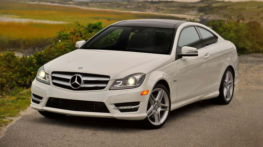 Spoil Yourself In Luxury With A Mercedes Benz Wallpaper