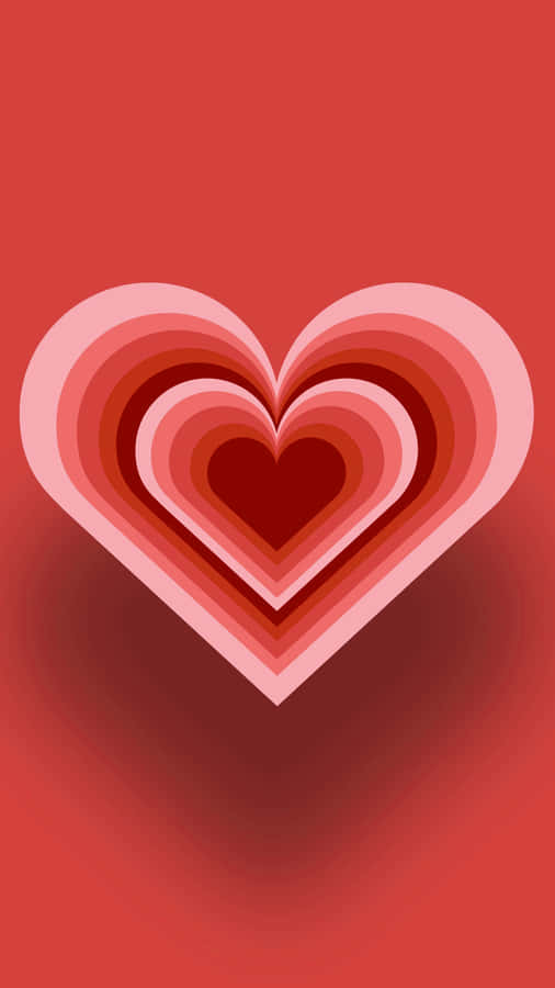 Spread The Love With This Beautiful Glitter Pink Hearts Wallpaper. Wallpaper