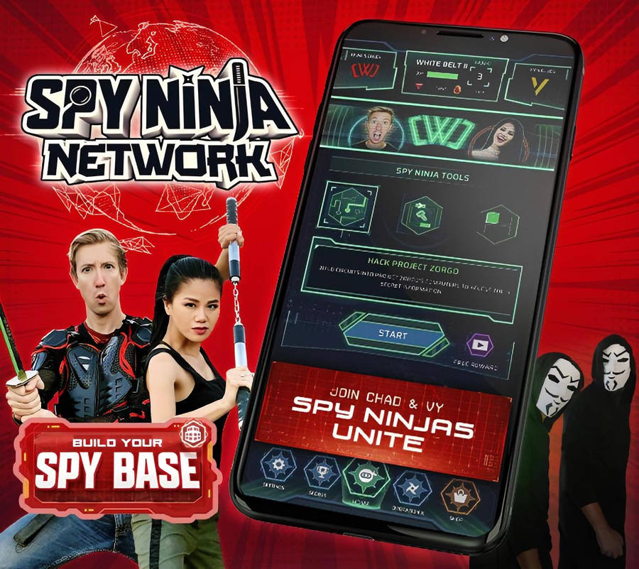 Download free Spy Ninja Network Chad And Vy Wallpaper - MrWallpaper.com