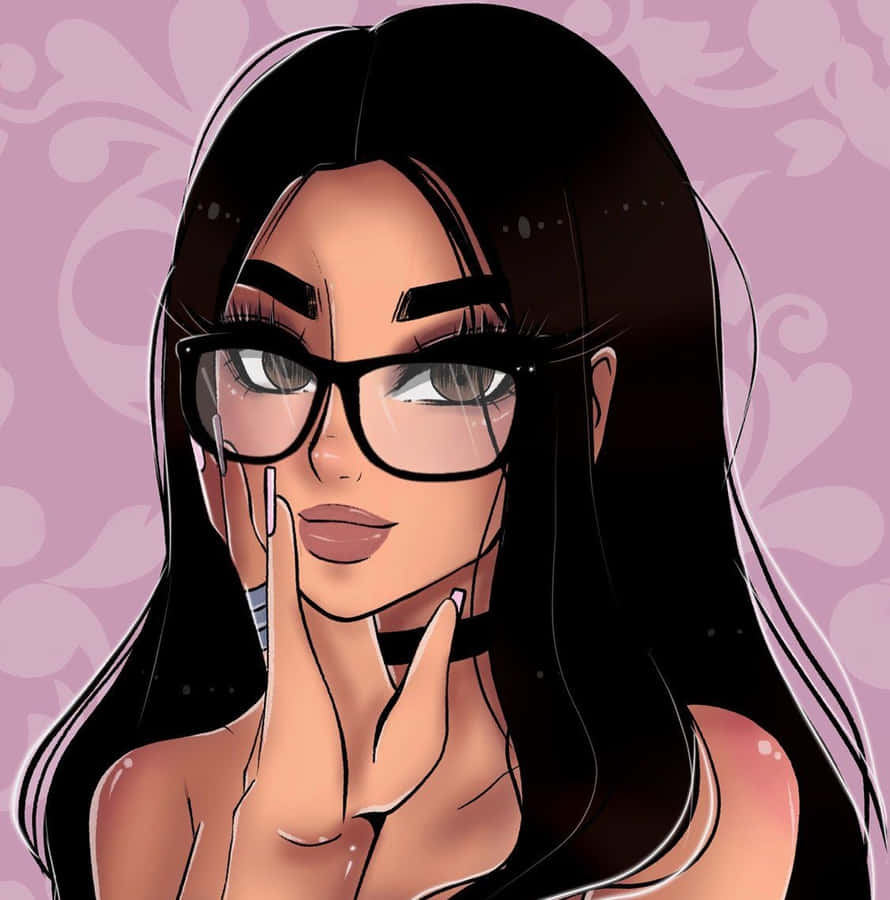 Download free Sssniperwolf Cartoon Art Wallpaper - MrWallpaper.com