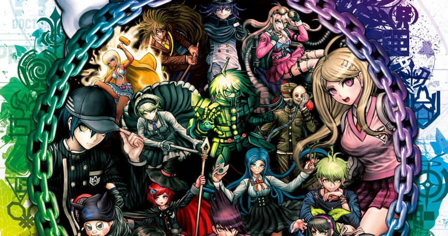 Stand Out From The Crowd With Danganronpa V3 Wallpaper