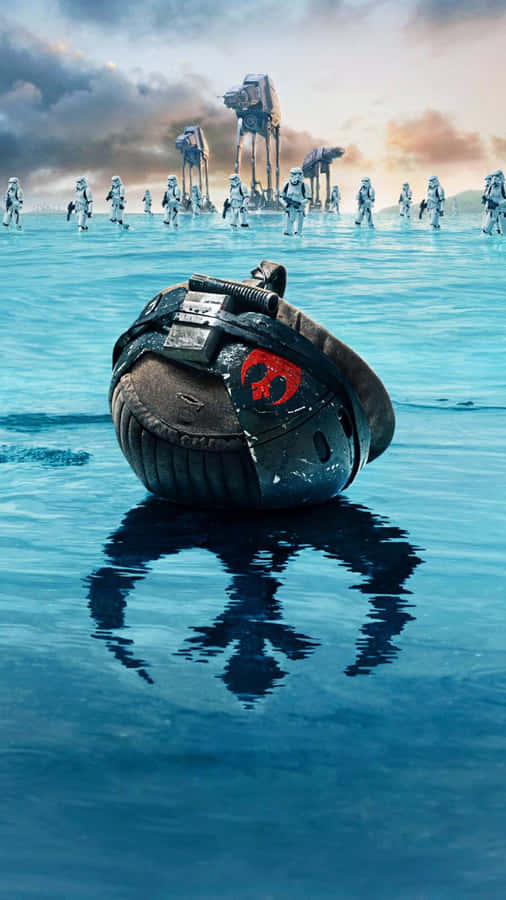 Star Wars Rogue One Rebel Helmet Wallpaper
