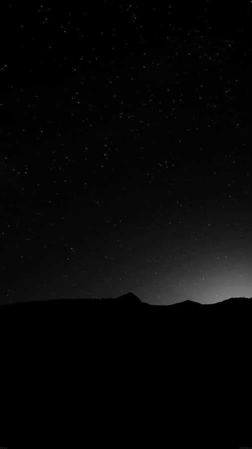 Starry Dark Night Tumblr Photography Iphone Wallpaper