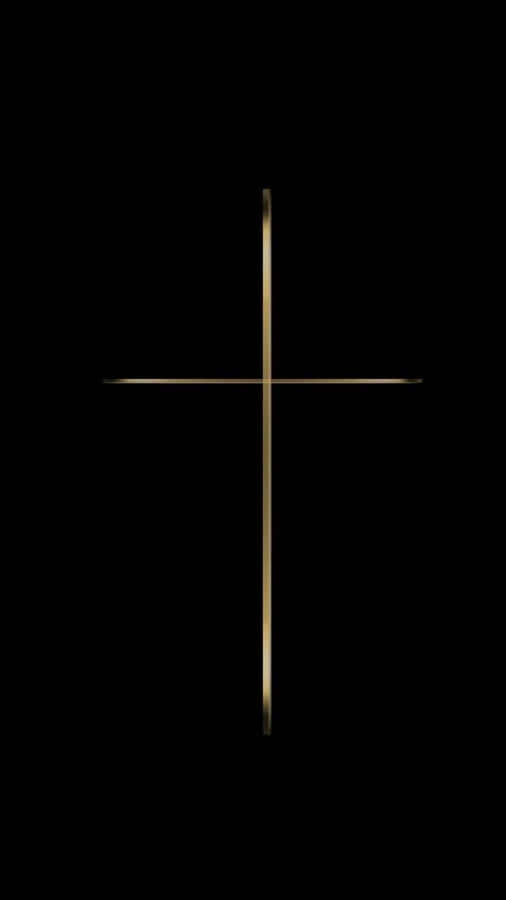Stay Connected With Cross Phone Wallpaper