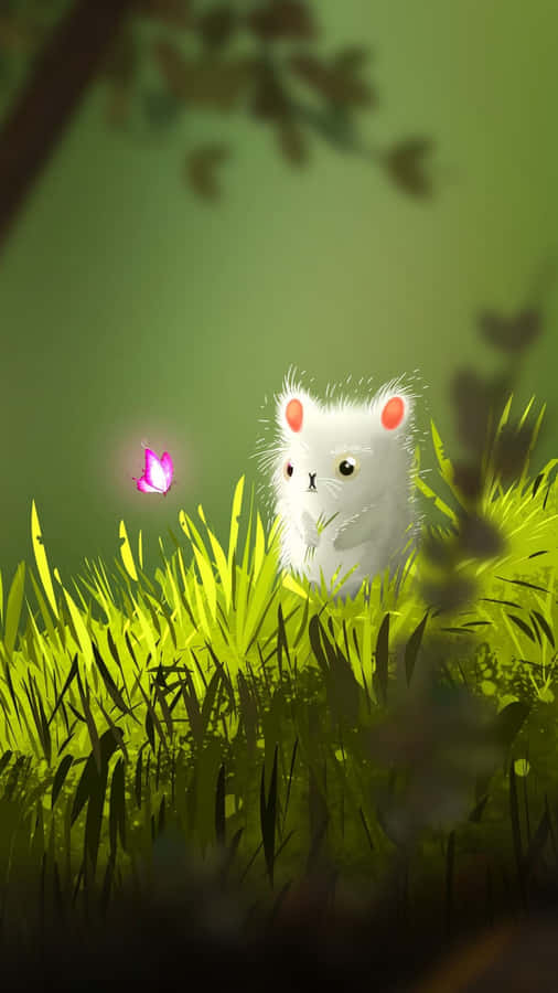 Step Up Your Cuteness Quotient With This Awesome Wallpaper! Wallpaper