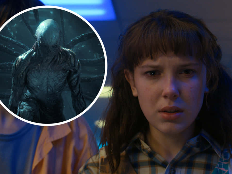 Stranger Things Vecna And Eleven Wallpaper