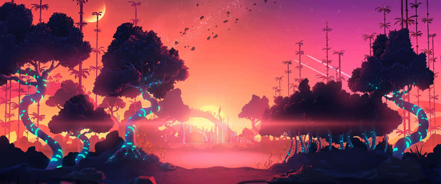 Stunning 3440x1440 Hd Nature Scene Wallpaper
