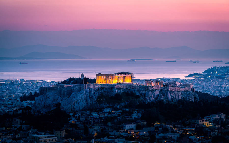 Athens Acropolis | DepthWallpaper