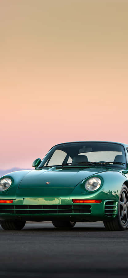 Stunning Red Porsche Iphone Wallpaper Wallpaper
