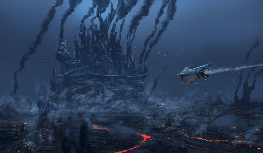 Subnautica On A 4k Display. Wallpaper