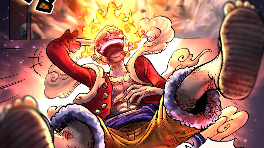 Sun God Nika Luffy Wallpaper