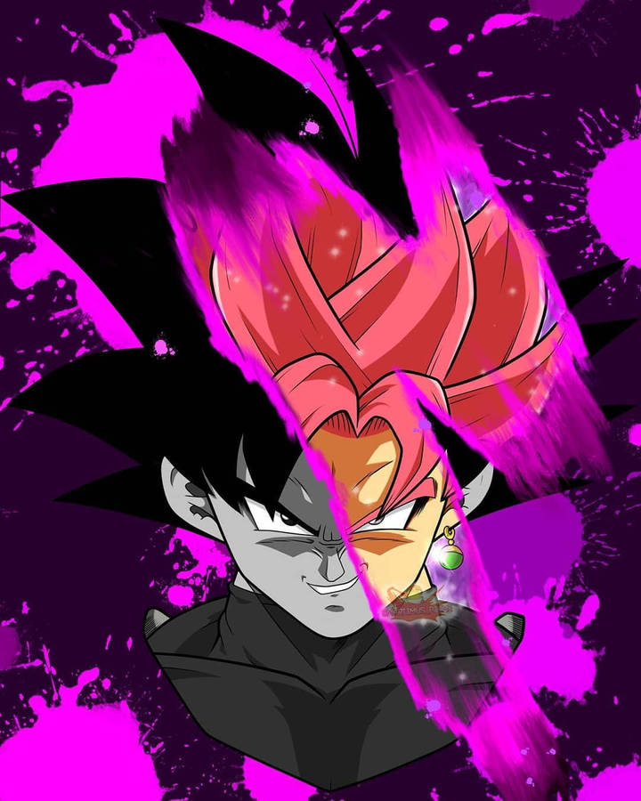 Super Saiyan Black Goku Live Wallpaper