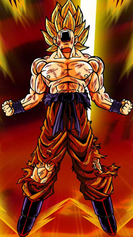 Super Saiyan Goku Dragon Ball Super Iphone Wallpaper