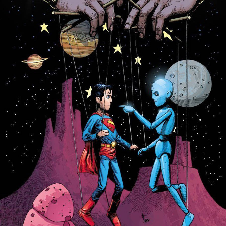 Download free Superman Doctor Manhattan Mars Puppet Wallpaper ...