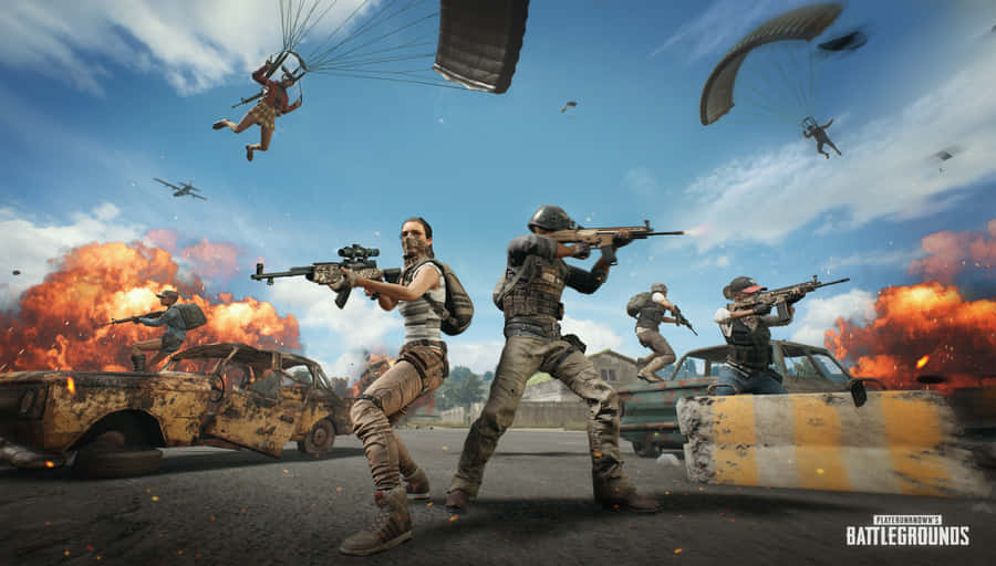 Survive And Claim Victory In Player Unknown Battlegrounds Wallpaper