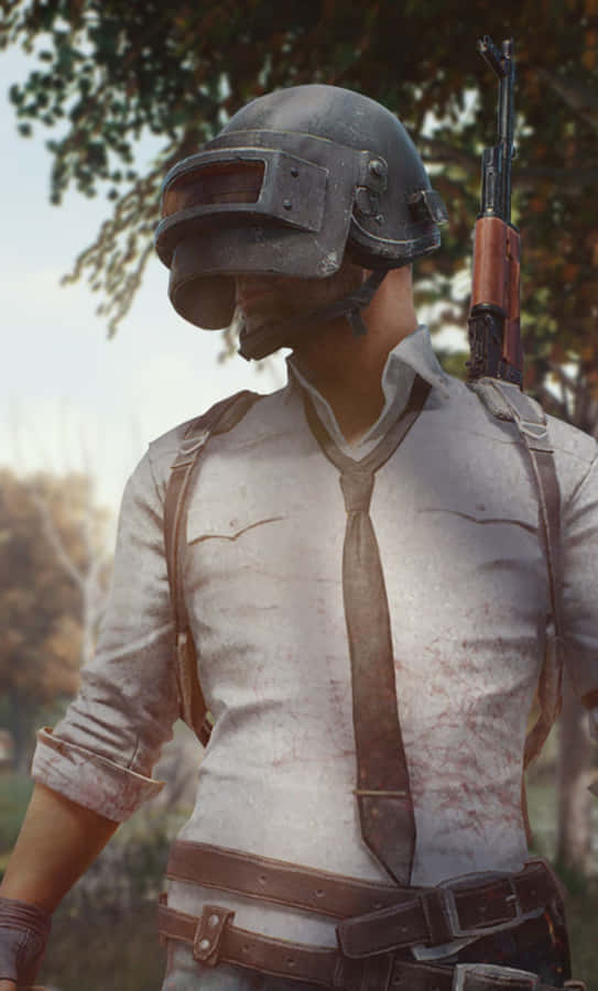 Survive The Battle Royale And Become The Last Player Standing In Pubg Mobile Wallpaper