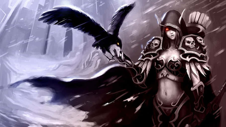 Sylvanas Windrunner Fanart Illustration Wallpaper