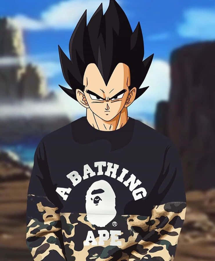 Take A Journey With The Iconic Dope Dragon Ball Z Series Wallpaper