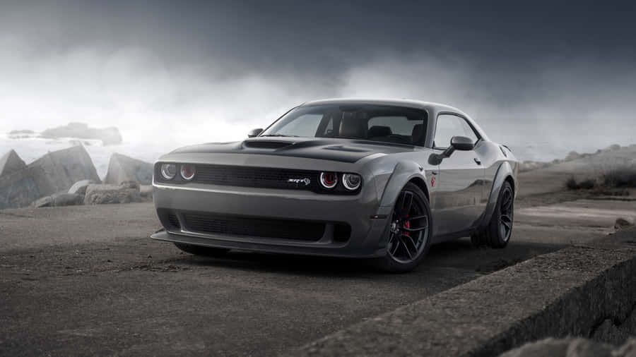 Take A Ride In This Powerful Dodge Challenger 4k Car Wallpaper