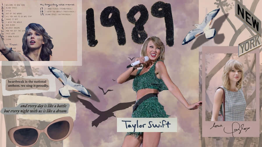 Download free Taylor Swift1989 Album Collage Wallpaper - MrWallpaper.com