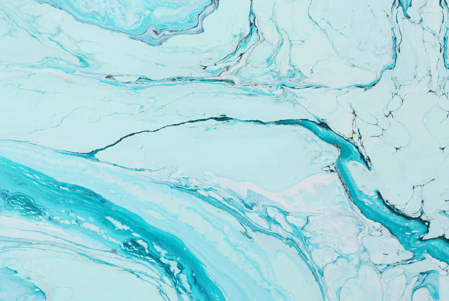 Teal Marble Desktop Wallpaper