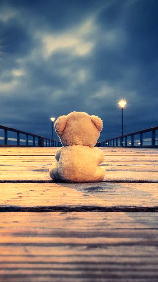 Teddy bear Wallpaper 4K, Rose, Cute toy, Gift