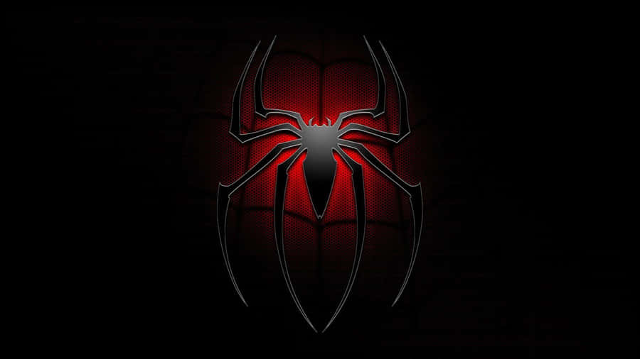The Amazing Spider - Man Logo On A Black Background Wallpaper