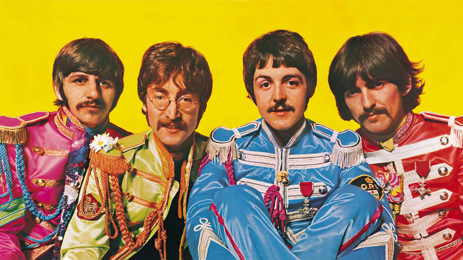Download free The Beatles Marching Band Wallpaper - MrWallpaper.com