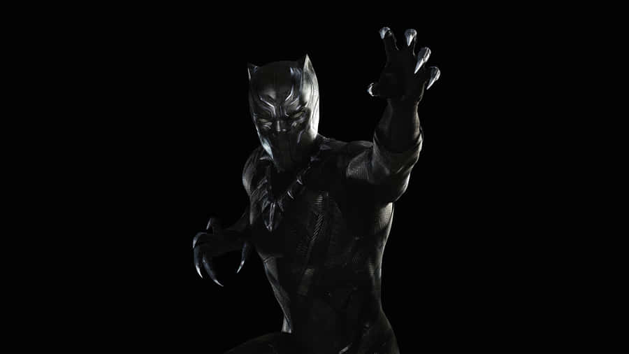 The Black Panther - A Heroic Figure Fighting For Justice Wallpaper