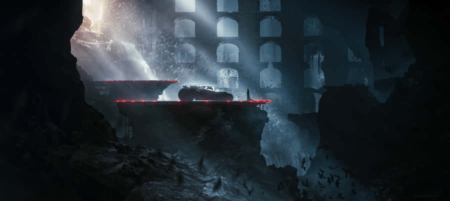 The Cozy, High-tech Batcave Wallpaper