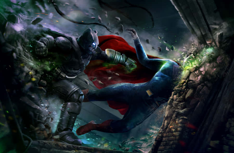 The Dark Knight Of Gotham City Wallpaper