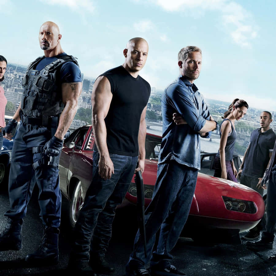 The Fast And The Furious Movie Poster Wallpaper