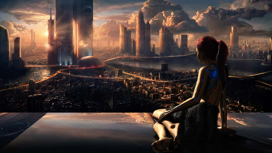 The Future Is Here Wallpaper