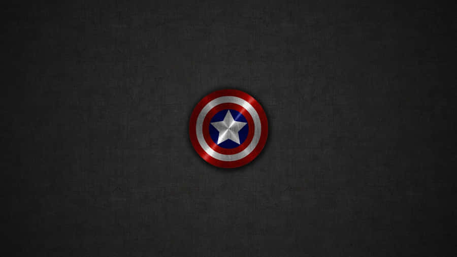 The Iconic Logo Of Captain America Wallpaper
