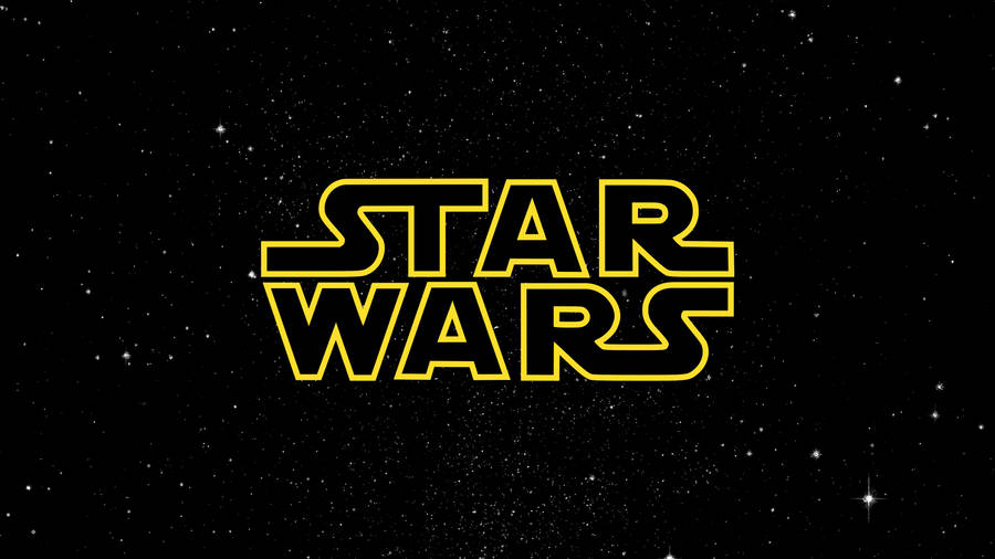 The Iconic Star Wars Logo Wallpaper