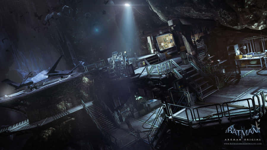 The Legendary Batcave Wallpaper