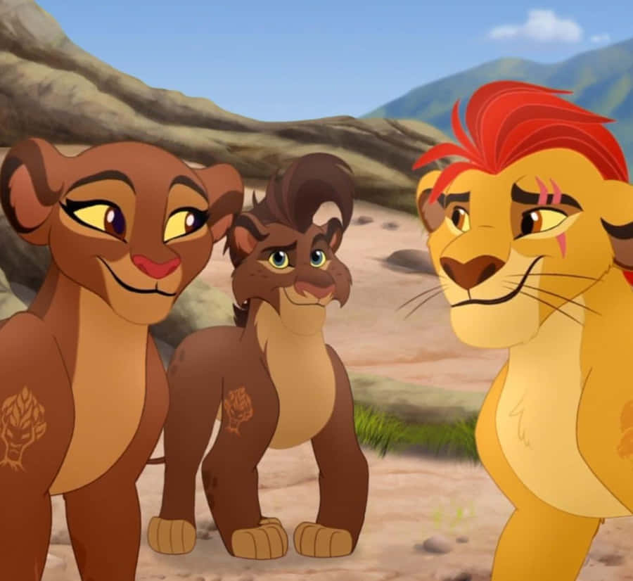 The Lion King - Simba And Lilith Wallpaper