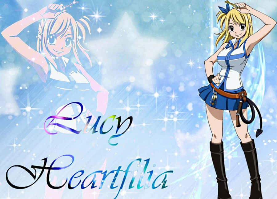 The Magical World Of Lucy Heartfilia Wallpaper