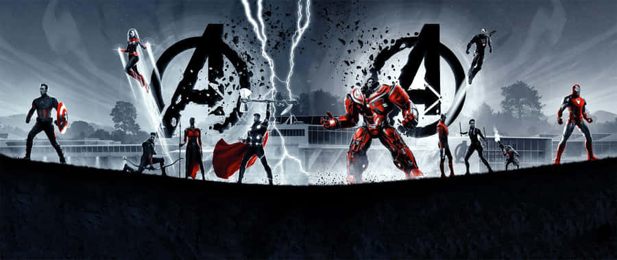 The Mighty Heroes Of Marvel Wallpaper