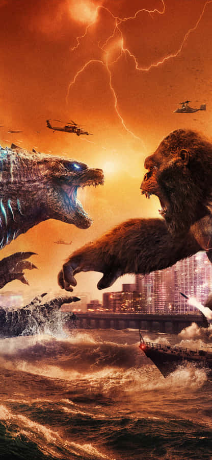 King Kong Axe Godzilla x Kong 4K Wallpaper iPhone HD Phone #3461n