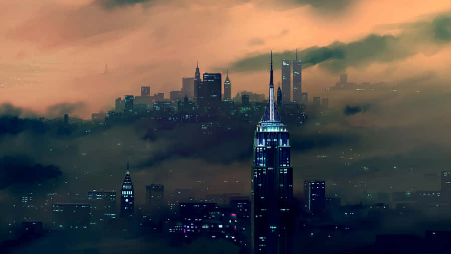 The Palette Of New York Art Wallpaper