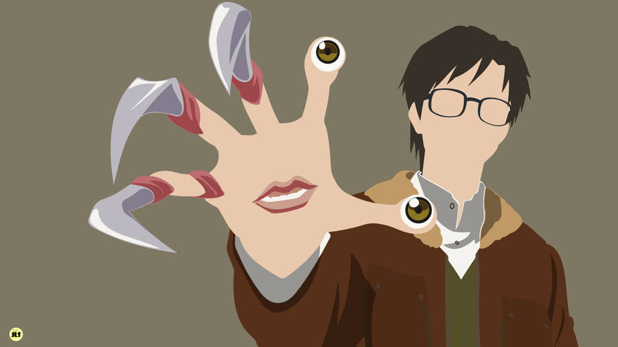 Migi (Parasyte) Minimalist Wallpaper by Skafandra206 on DeviantArt